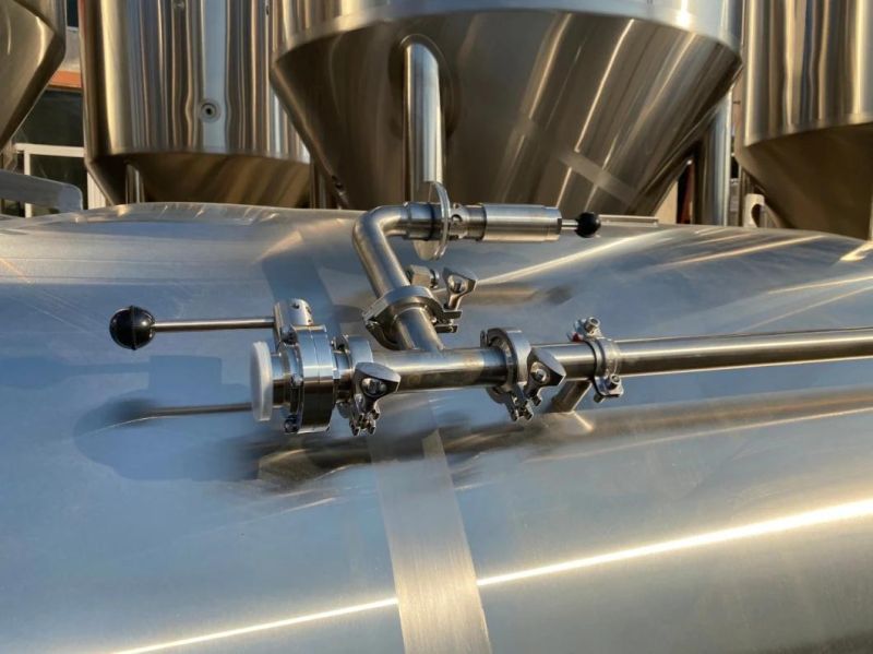 100hl Brite Tank SS304 Beer Storage Vessel with Cooling Jacket