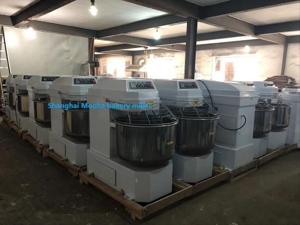 120 Liters Dough Mixer Large Capacity Flour Kneading Bakery Machines 50kg Spiral Dough Bread Mixer