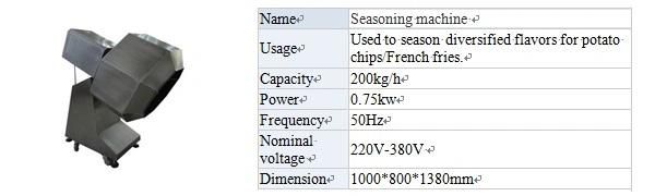 Energy Saving Plant Price Potato Chips Food Processing Machinery