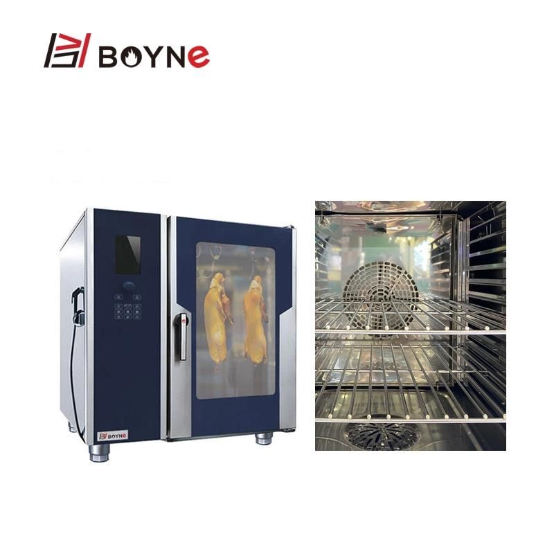 High Temperature Cooking Equipment Rotary Barbecue Combi Oven