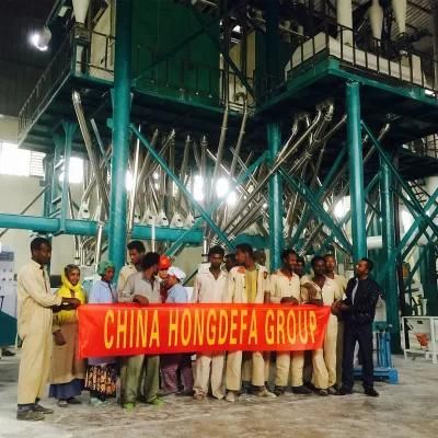 50tons Maize Mill, Polish, Peeling, Grits, Complete Production Line Milling Machine