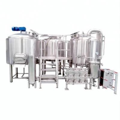 SUS 304 / 316 Brewery Equipment with Touch Screen Control