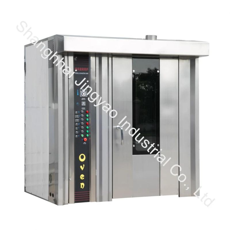 Jy CE Commercial 16/32/68 Trays Electric/Gas/Diesel Bakery Convection Oven Baking Equipment for French Bread/Cake/Biscuit/Food