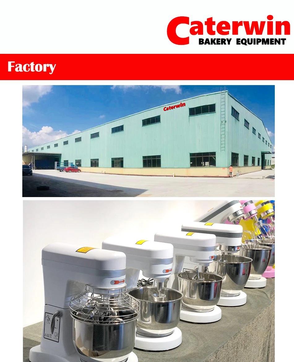 Caterwin Commercial Kitchen Bakery Equipment Electric Dough Food Machine 20L Planetary Mixer for Baking