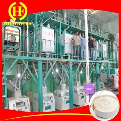10-100t/24h Wheat Flour Mill Complete Full Automatic Line