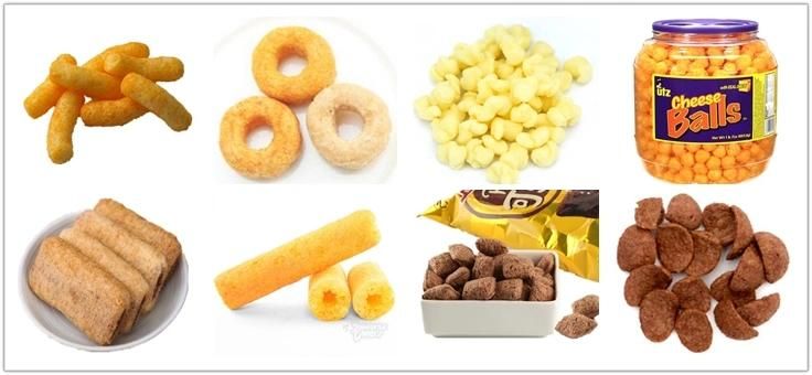 Extruded Food Puffed Corn Pellet Snack Making Machine
