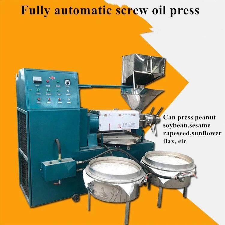 Commercial Automatic Cold Hot Oil Pressing Olive Oil Mill Spiral Oil Press Oil Extraction Machine