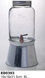 Jar Glass Beverage Jar Special Type Juice Jar