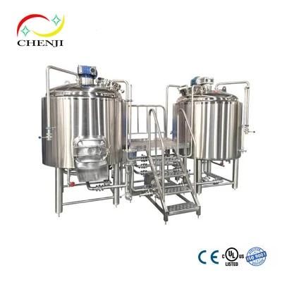 SUS 304 / 316 Beer Brewery Equipment Used in Pubs Bar