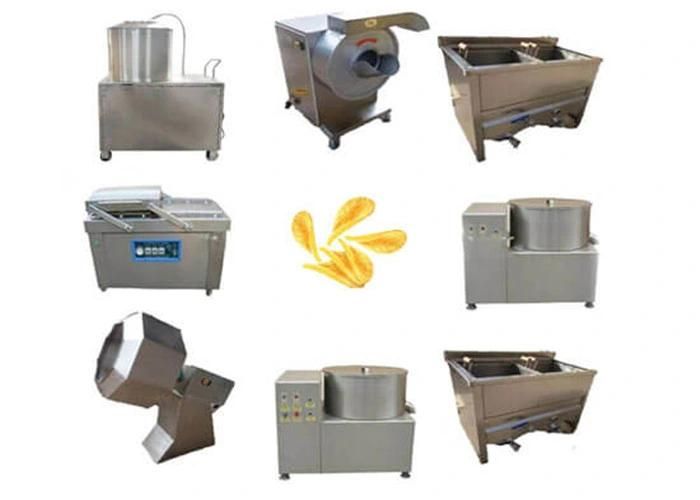 China Manufacturer Fresh Potato Chips Frying Machine