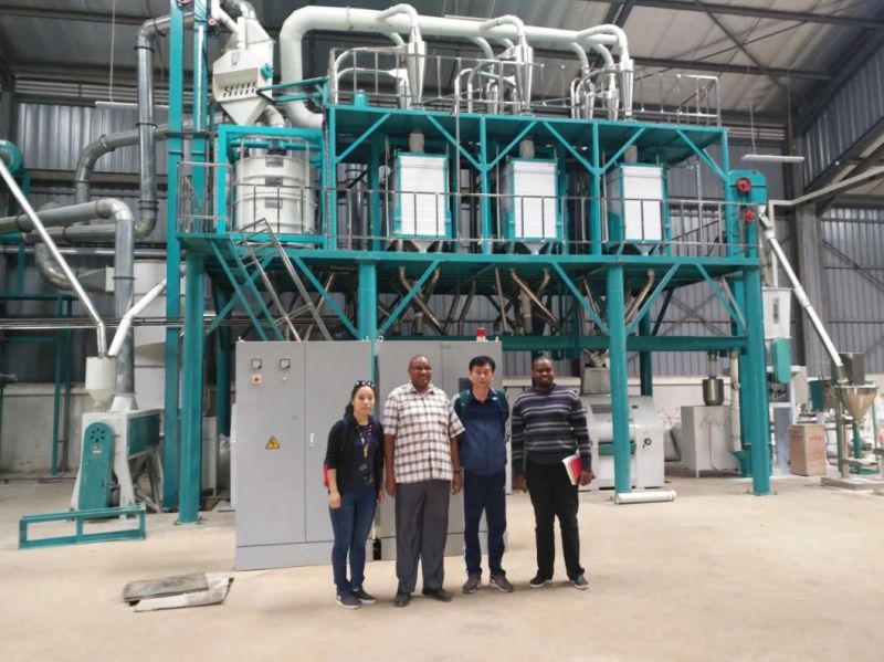 Hongdefa Most Popular 60ton Per Day Maize Mill Milling Machine