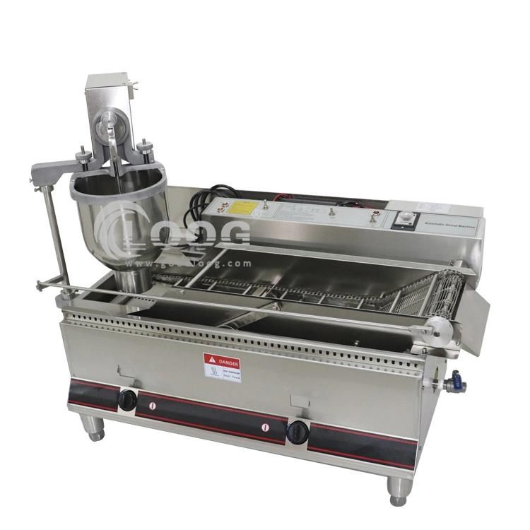 Other Snack Machines Donut Fryer Machine Commercial Gas Type Doughnut Maker Machine Mini Donuts