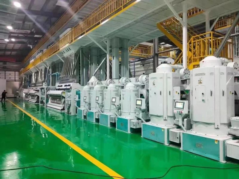 Hot Sale Vertical Emery Roller Rice Milling and Whitening Machine Mnsl6500A