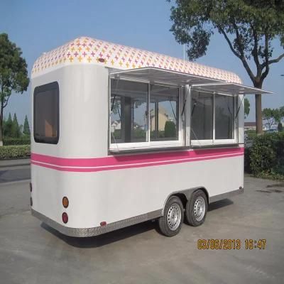 Ce Certificate Mobile Food Cart /Churros Food Trailer/Street Food Kiosk Cart for Sale