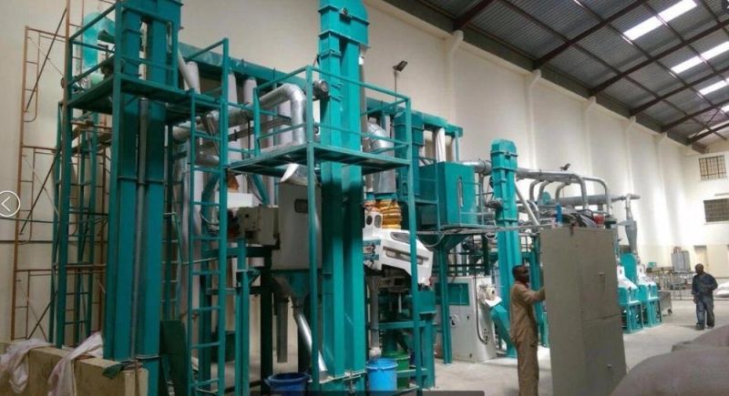 Africa Production Process Maize Flour Milling Plant Better Sale
