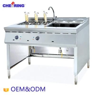 8kw Electric/Gas Convection Pasta Cooker&Bain Marie