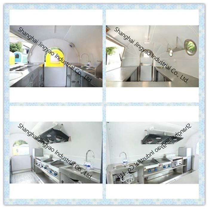 Factory Price Food Cart Refrigerated Cart Food Kiosk Truck Trailer Widely Used Tow Trailer