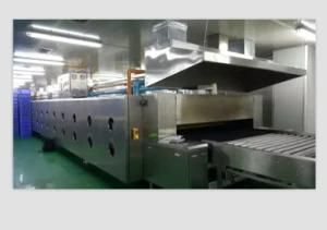 Central Heating Tunnel Oven for Bread Production Factory