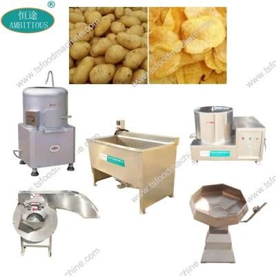 Machines Manufacturing Potato Chips Automatic Potato Chips Making Machine 50kg