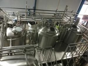 1000L Craft Beer Steam Heating Brewhouse for Brewpub/Micro Brewery