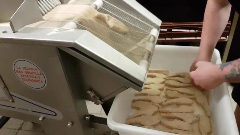 Chicken Beef Fish Meat Battering Breading Machine