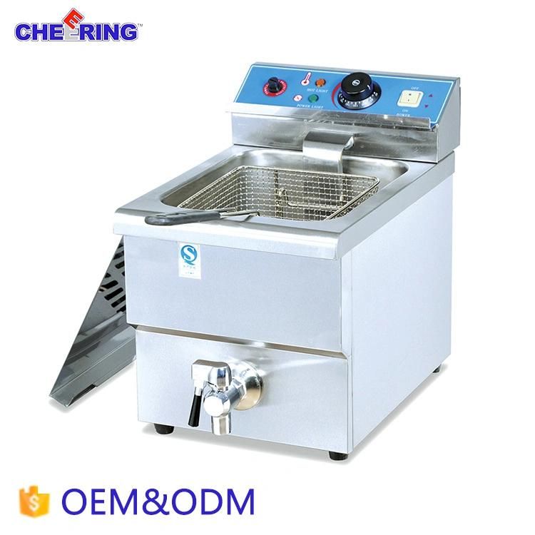 Counter Top 1 Tank 1 Basket 8 L Chip Fryer