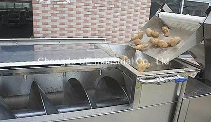 China Factory Low Price of Potato Washing & Peeling Machine
