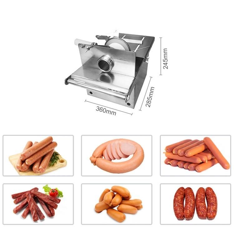 Low Price Manual Mini Individual Twist Sausage Tying Binding Machine Germany Professional Sausage Tie Linker