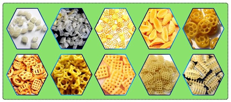 Hot Sale Full Automatic 2D 3D Snack Pellet Extruding Machinery Fried Potato Chips Making Machine for Sale