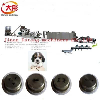 Automatic Twin Screw Dry Dog Feed Pellet Making Equipment Price