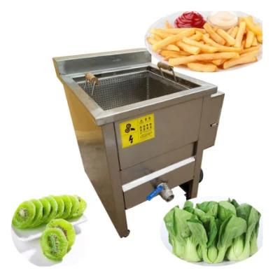 50kg Per Hour Semi-Automatic Potato Plantain Chips Frying Machine