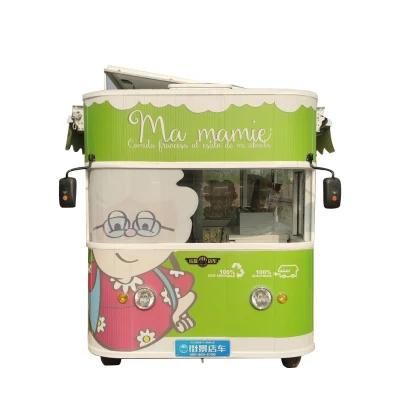 Customized Burger Kiosk Bakery Food Trailer Outdoor