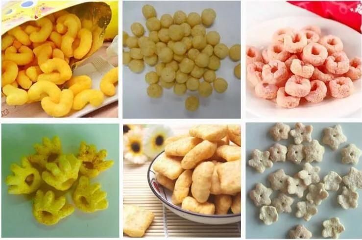 Plant Price Baked Snack Puff Food Making Machine