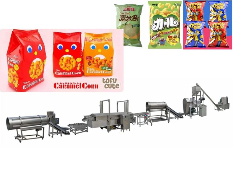 Hot Sale Automatic Kurkure Nik Nak Making Machine