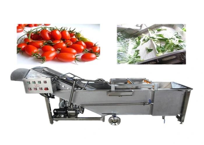 Commercial Vegetable Fruit Air Bubble Washing Machine
