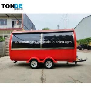 Popular New Design Fast Food Car for Sale
