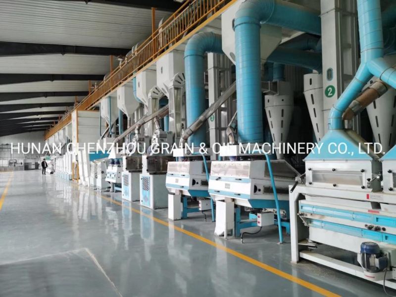 Clj Bangladesh Aromatic Rice/Non Parboiling Milling Machine 300tpd Modern Rice Milling Plant