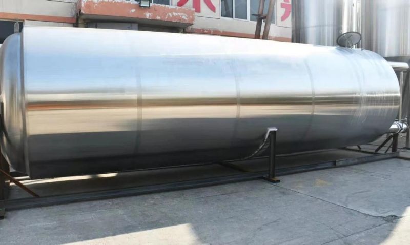 10000L 20000L Stainless Steel Beer Bright Tank Storage Tank with Cooling Jacket