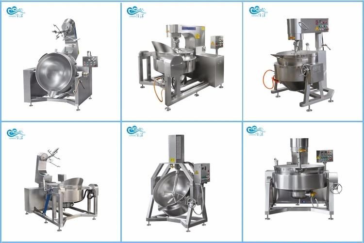China Factory Industrial Electric Heated Cooking Kettle Price for Candy Peanut Approved by Ce Certificate