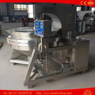 Commercial Popcorn Machine 1.5kg Per Batch Input Gas Popcorn Maker