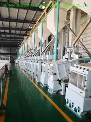Turnkey Complete Set of Auto Rice Milling Machine 500tpd Auto Rice Mill Plant Clj