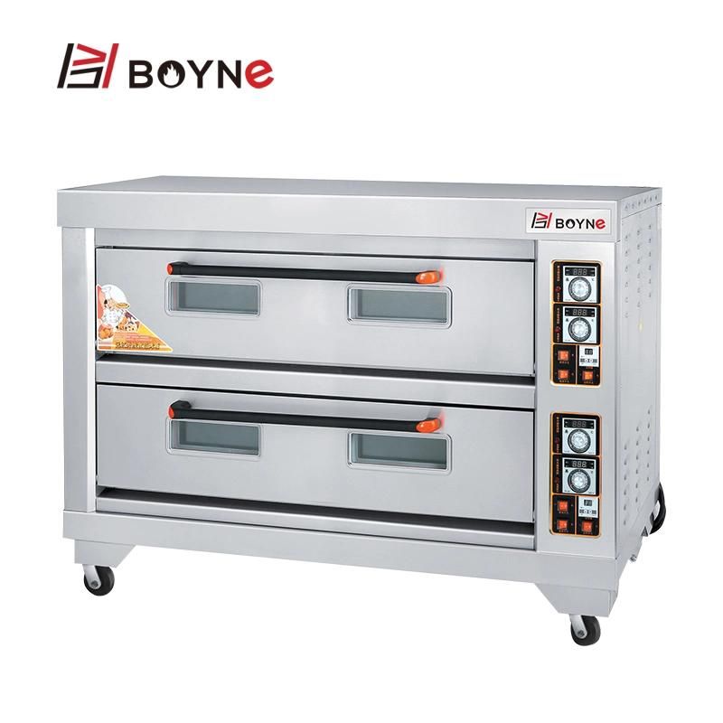 Commercial Bakery Electric Two Deck Six Trays Oven