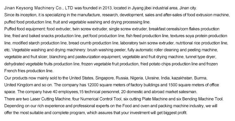 High Efficiency Dry Dog Snack Food Production Line Dog Food Extrusion Machine