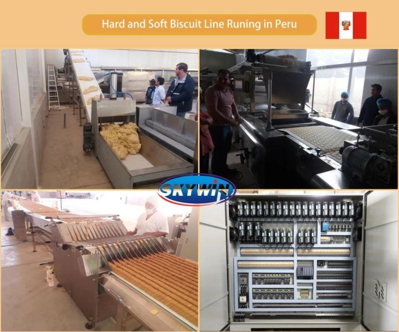 Hard and Soft Biscuit Production Line Machine Automatic