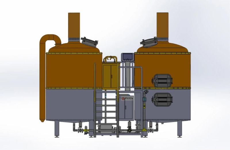 1000L 2 Vessel Beer Brewing Equipment for Micro Brewery Use