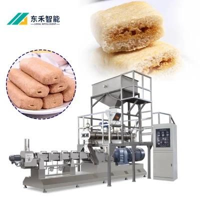 2021 New Products Extruded Inflated Corn Filling Puffed Snacks Making Extruder Machine ...