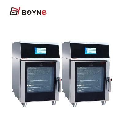 Electric 4 Trays Combi Oven with Touch Control