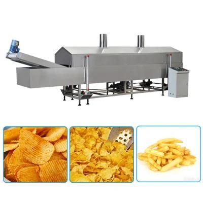 Continuous Fried Corn Chips Processing Line for Sale