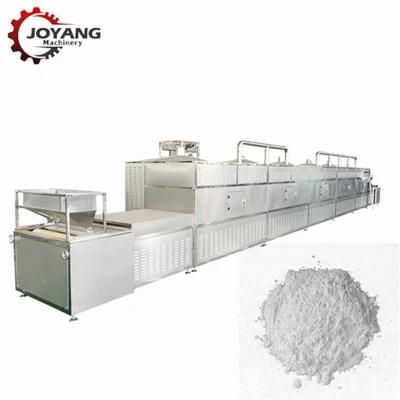 30kw 30kg / H Chemical Material Silica Powder Microwave Drying Machine