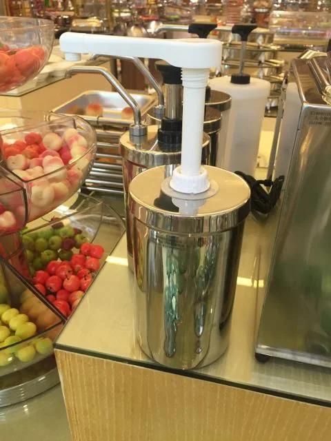 Stainless Steel Hamburger Hot Dog Ketchup Tomato Chili Dispenser Pizza Sauce Dispenser Gun